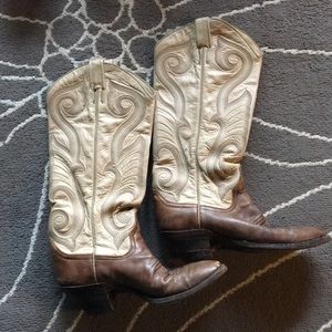 Vintage Larry Mahan Cowboy Boots